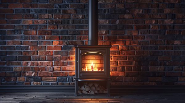 5 solutions pour revêtir un mur derrière un poêle à bois